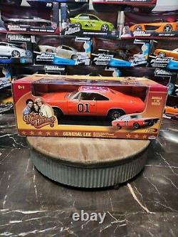 New 118 Scale Diecast General Lee 1969 Dodge Charger Johnny Lighting Edition