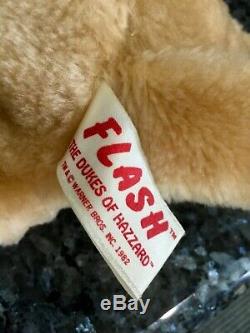 New 1982 Dukes Of Hazzard Flash Puppy Dog Warner Bros Animal Fair Plush Soft Toy