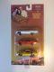 New The Dukes Of Hazzard 3 Vehicle Set Rare General Lee Dodge Charger With Flag