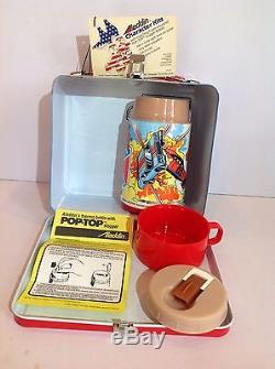 New Unused Mint Vintage 1983 Dukes Of Hazzard Lunchbox With Thermos, Papers, Tags