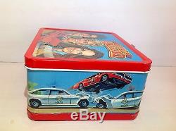 New Unused Mint Vintage 1983 Dukes Of Hazzard Lunchbox With Thermos, Papers, Tags