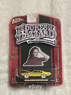 Nib 2006 Dukes Of Hazzard 1972 Plymouth Road Runner Johnny White Lightning R1