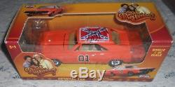 Nib The Dukes Of Hazzard General Lee Signed By Bo 69 Dodge Charger 125 Scale