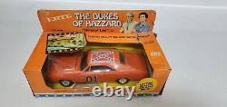 Original Diecast 1981 Ertl Dukes of Hazard General Lee Car withBox 1/25 scale