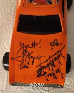 Original Mego 1980 Dukes Of Hazzard General Lee Signed Bo And Luke Duke Figures