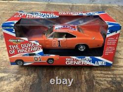 RARE 1/18 ERTL The Dukes Of Hazzard General Lee Dodge Charger'Race Day Edition