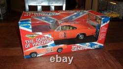 RARE 1/18 ERTL The Dukes Of Hazzard General Lee Dodge Charger'Race Day Version