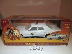 RARE! 1/18 Ertl Joy Ride Dukes of Hazzard Dodge Monaco Sheriff Rosco Police Car
