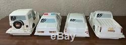 RARE 1982 McDonalds Happy Meal Dukes Of Hazzard Meal Containers Lot Of 4
