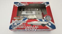 RARE Dukes Of Hazzard American Muscle Body Shop General Lee, Boss Hogg, Roscoe