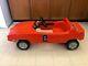 Rare Vintage 1980s Dukes Of Hazzard General Lee Coleco Toy Kids Pedal Car
