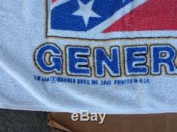 RARE Vintage 1st Edition Franco General Lee Dukes Of Hazzard Beach Towel 1980s