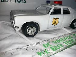 RARE Vintage Mego Dukes of Hazzard County Sheriff Police Car + Rosco Figure
