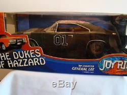 RC2 1969 DUKES OF HAZZARD BLACK CHARGER DIRTY VERSION (1 of 252) NEW 1/18