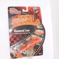 Racing Champions Dukes Of Hazzard General Lee 1/64 Autographed Ben Cooter Jones