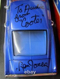 Racing Champions Ertl Dukes of Hazzard Cooter's 1968 Mustang GT 118 Signed