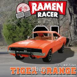 Ramen Racer Tiger Orange 1/12 Scale General Lee Dukes of Hazzard Lights & Sounds