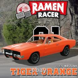 Ramen Racer Tiger Orange 1/12 Scale General Lee Dukes of Hazzard Lights & Sounds
