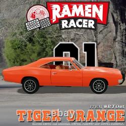 Ramen Racer Tiger Orange 1/12 Scale General Lee Dukes of Hazzard Lights & Sounds