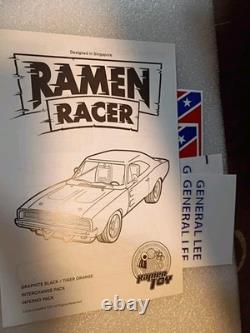 Ramen Racer Tiger Orange 1/12 Scale General Lee Dukes of Hazzard Lights & Sounds