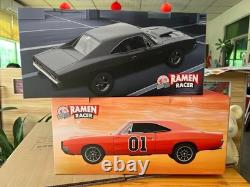 Ramen Racer Tiger Orange 1/12 Scale General Lee Dukes of Hazzard factory sticker