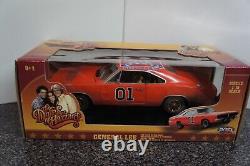 Rare 1/18 1969 Dodge Charger Dukes of Hazzard General Lee Dirty Version