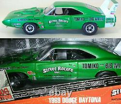 Rare 1/18 Big Willie & Tomiko Charger Daytona Pro Stock Drag Super Street Cragar