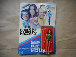 Rare 1980's The Dukes Of Hazard Figure Daisy Duke on card carded sealed