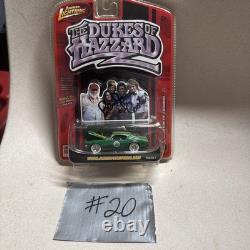 Rare 2006 Dukes Of Hazzard White Lightning Cooter's 1970 Chevy Camaro Signed