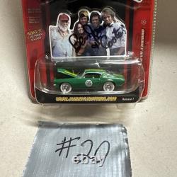 Rare 2006 Dukes Of Hazzard White Lightning Cooter's 1970 Chevy Camaro Signed
