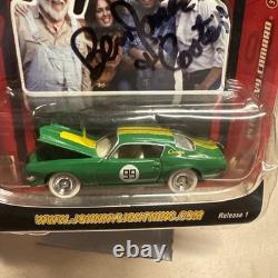 Rare 2006 Dukes Of Hazzard White Lightning Cooter's 1970 Chevy Camaro Signed