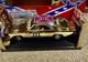 Rare Authentic 1/18 George Barris The General Lee Gold American Muscle Diecast