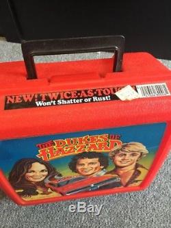 Rare New Old Stock The Dukes Of Hazzard Hard Plastic Lunchbox 1981 Unused