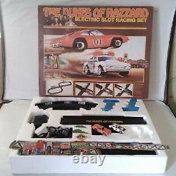 Rare Vintage Dukes of Hazzard Slot Racing Set 1981 FANTASTIC (Boxed)