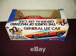Rare Vintage Mego Dukes of Hazzard General Lee Car with Action Figures MIB