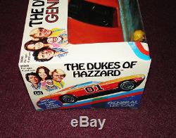 Rare Vintage Mego Dukes of Hazzard General Lee Car with Action Figures MIB