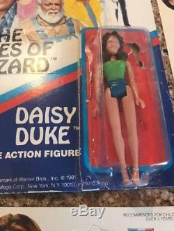 SET 1981 Mego Dukes of Hazzard Daisy COOTER Jesse ROSCO 3 3/4 Action Figures 8