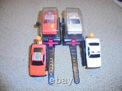 SET OF DUKES of HAZZARD WRIST/FINGER RACERSALL WORKINGGENERAL LEE/SHERIFF CARS