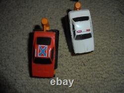 SET OF DUKES of HAZZARD WRIST/FINGER RACERSALL WORKINGGENERAL LEE/SHERIFF CARS