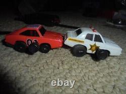 SET OF DUKES of HAZZARD WRIST/FINGER RACERSALL WORKINGGENERAL LEE/SHERIFF CARS