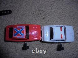 SET OF DUKES of HAZZARD WRIST/FINGER RACERSALL WORKINGGENERAL LEE/SHERIFF CARS