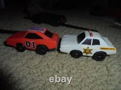 SET OF DUKES of HAZZARD WRIST/FINGER RACERSALL WORKINGGENERAL LEE/SHERIFF CARS