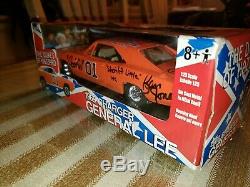SIGNED BY CASTDukes of Hazzard 1969 ERTL General Lee Charger in box (read dsc)