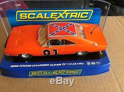 Scalextric 69 Dodge Charger Dukes of Hazzard REF C3044 NEW AND UNUSED