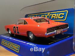 Scalextric C3044 1969 Dodge Charger General Lee Dukes of Hazzard 132 Slot Car