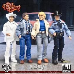 Set of 9 Dukes of Hazzard 8 Inch Action Figures Series 1 & 2 (Loose)