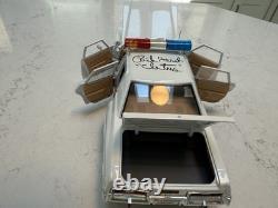 Signed 1/18 1975 Dodge Monaco Police Car Dukes Of Hazzard Cletus aka Rick Hurst