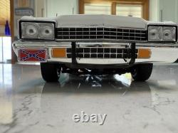 Signed 1/18 1975 Dodge Monaco Police Car Dukes Of Hazzard Cletus aka Rick Hurst