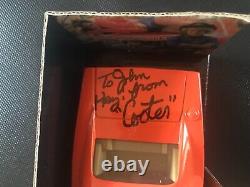 Signed Dukes Of Hazzard General Lee Joyride 1/25 Cooter 1969 Dodge Charger