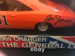 Signed Dukes Of Hazzard General Lee Joyride 1/25 Cooter 1969 Dodge Charger